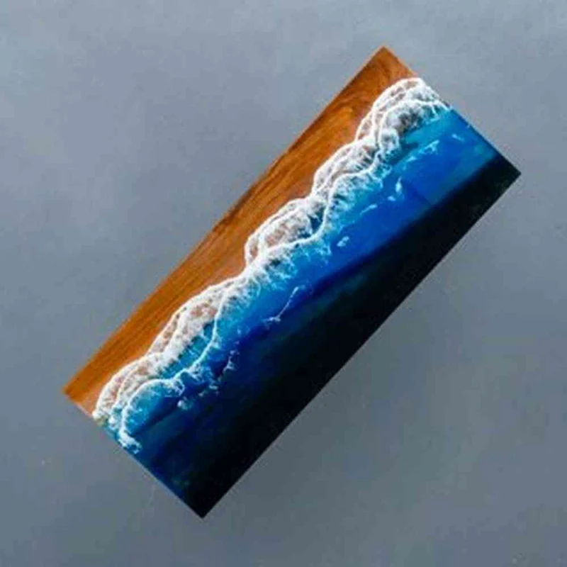 Essence Deep Color Ocean Seaside Epoxy Resin Table