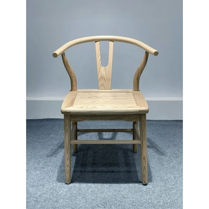 Mirage Light Color Ash Wood Y-Shape Armchair