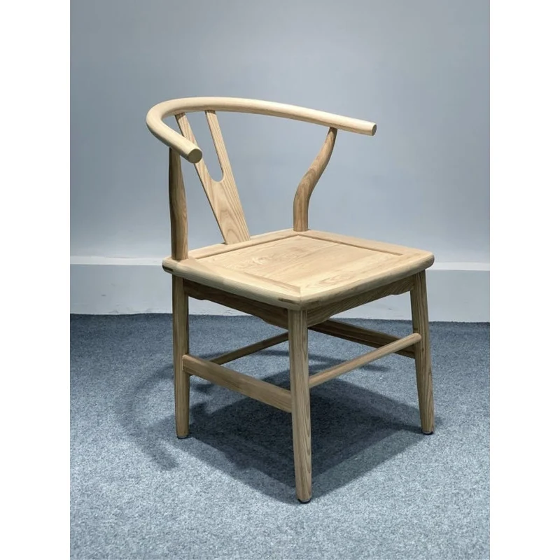 Mirage Light Color Ash Wood Y-Shape Armchair