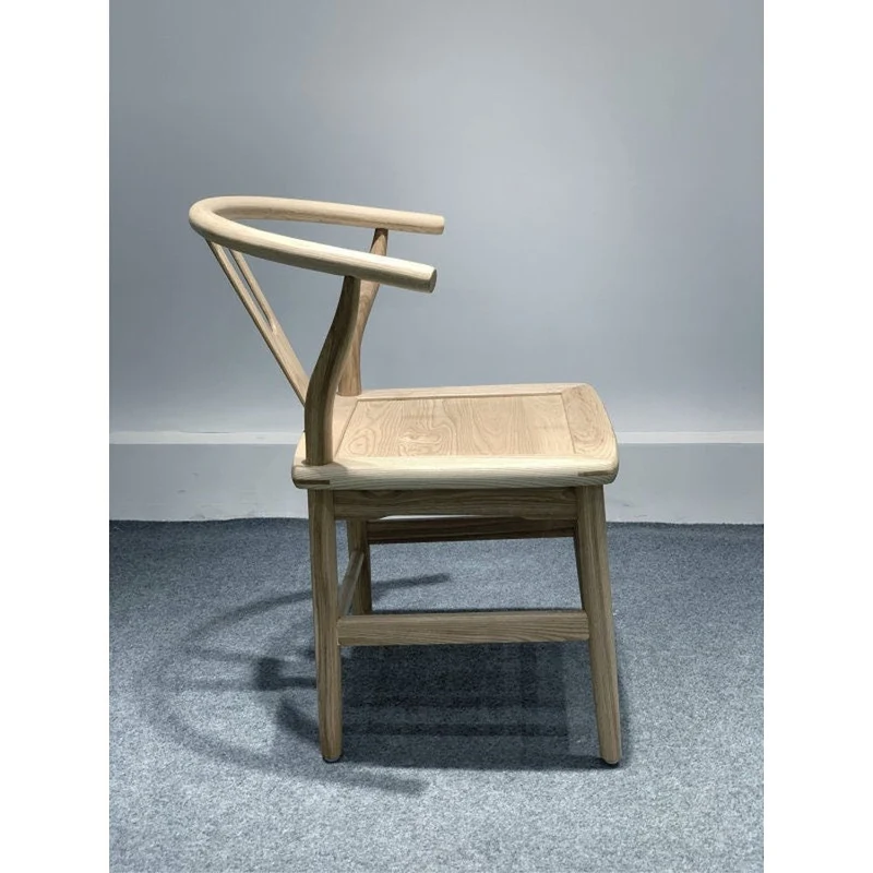 Mirage Light Color Ash Wood Y-Shape Armchair