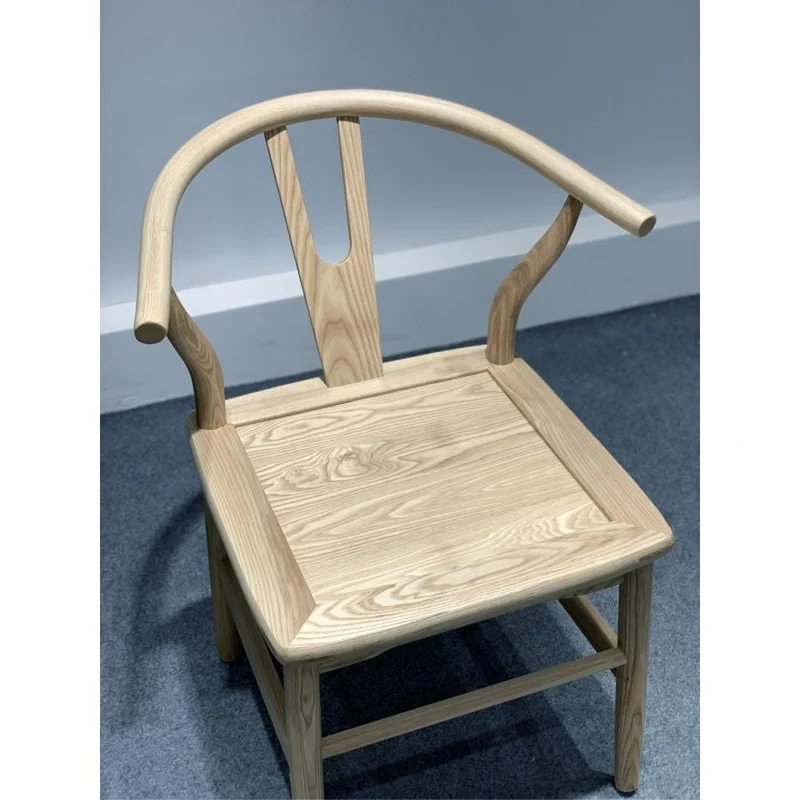 Mirage Light Color Ash Wood Y-Shape Armchair