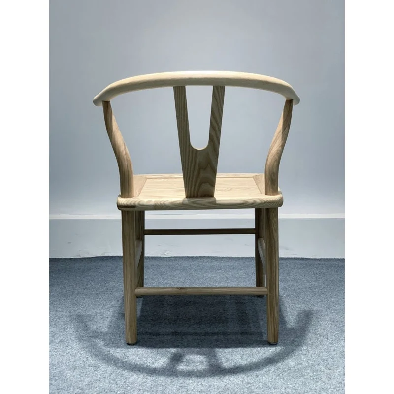Mirage Light Color Ash Wood Y-Shape Armchair