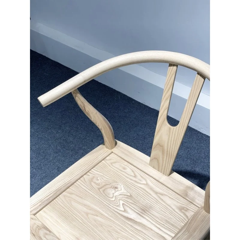 Mirage Light Color Ash Wood Y-Shape Armchair