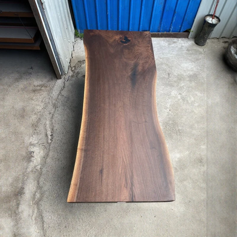 Eclipse Solid American Black Walnut Wood Dining Table