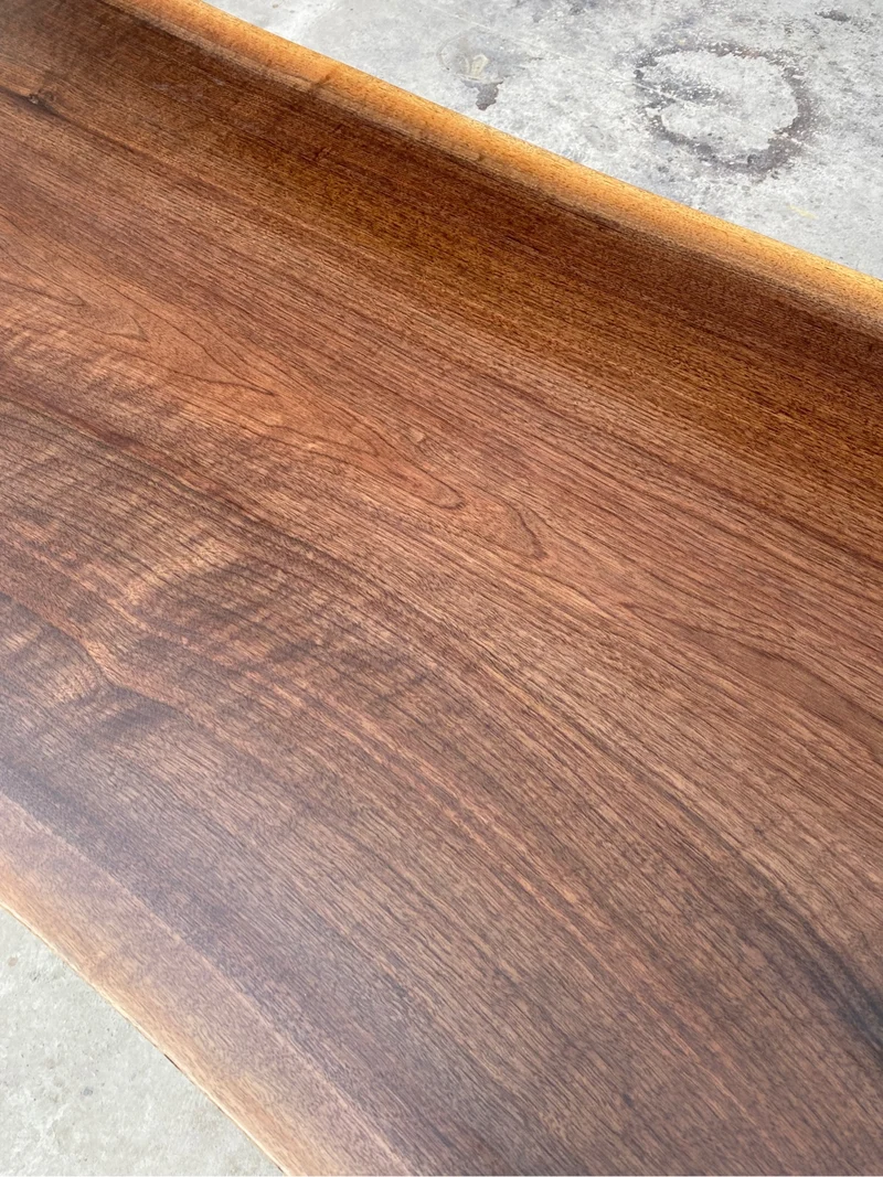 Eclipse Solid American Black Walnut Wood Dining Table