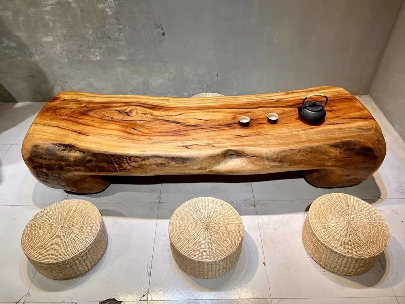 Pinnacle Large Camphor Wood Coffee Table