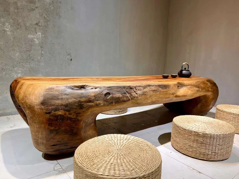 Pinnacle Large Camphor Wood Coffee Table