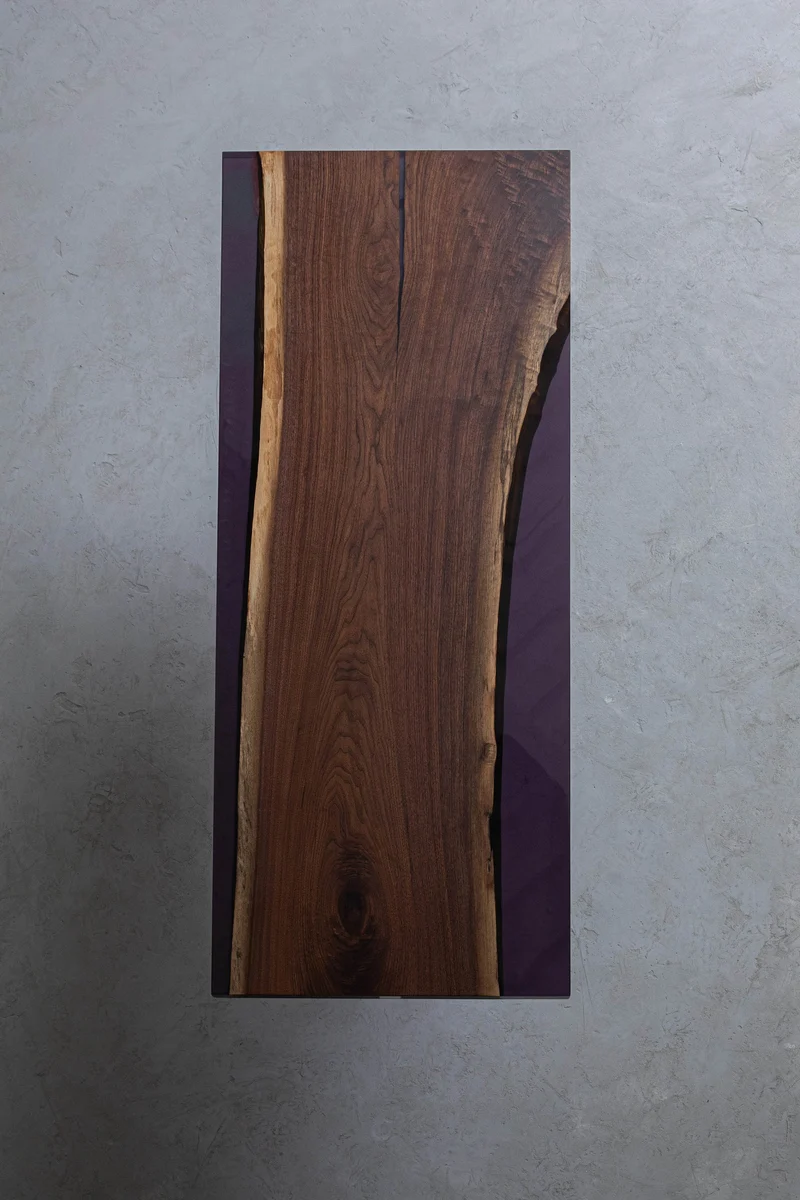 Elemental Handmade Single Epoxy Resin Table