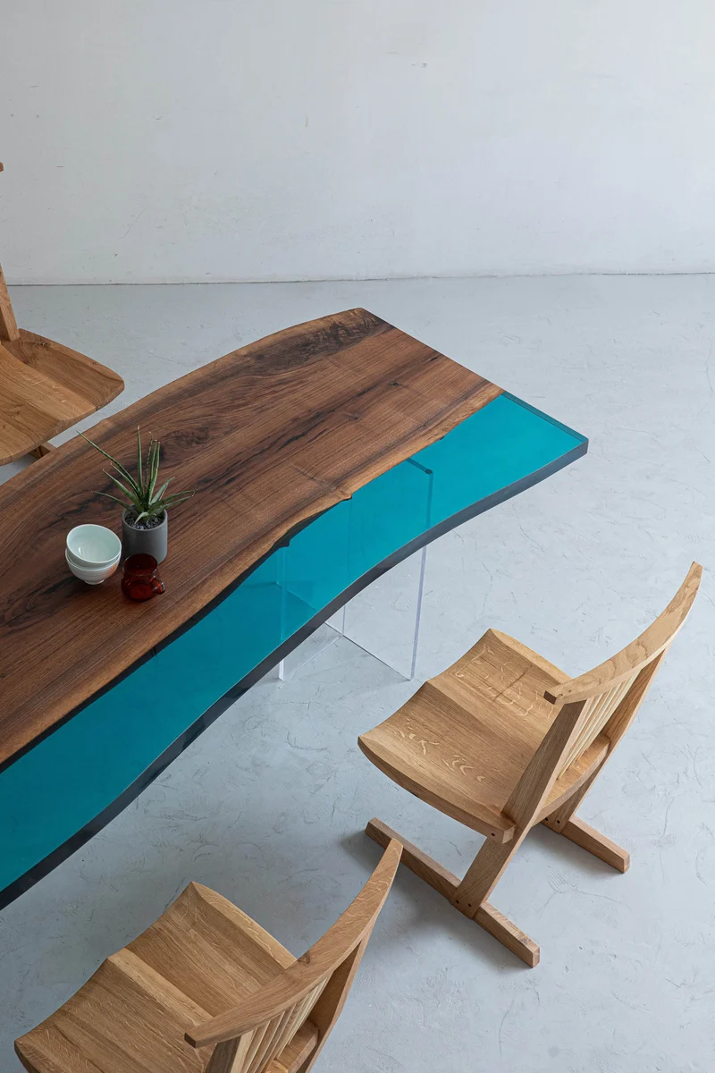 Dynasty Make-to-Order Resin Dining Table