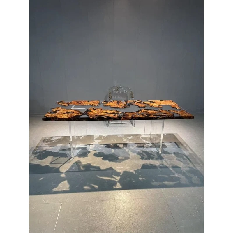 Celestial Epoxy Resin River Table