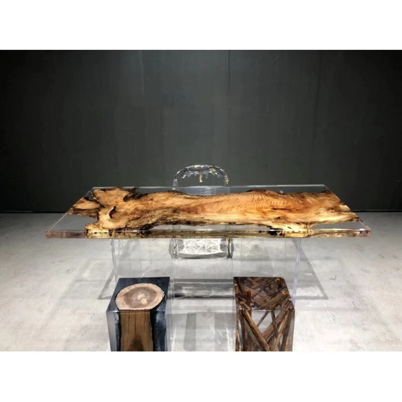 Floating River Resin Table