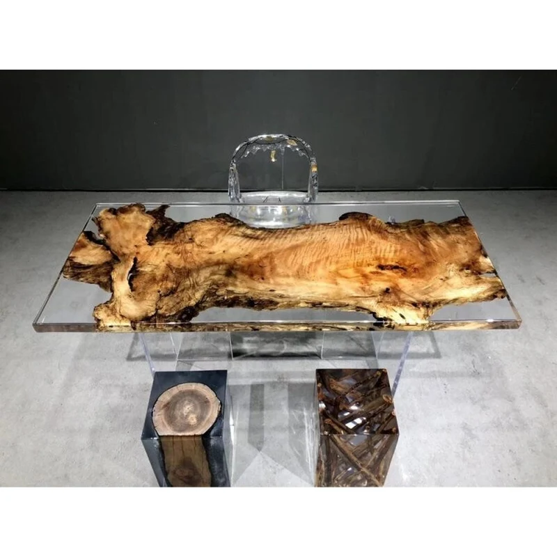 Floating River Resin Table