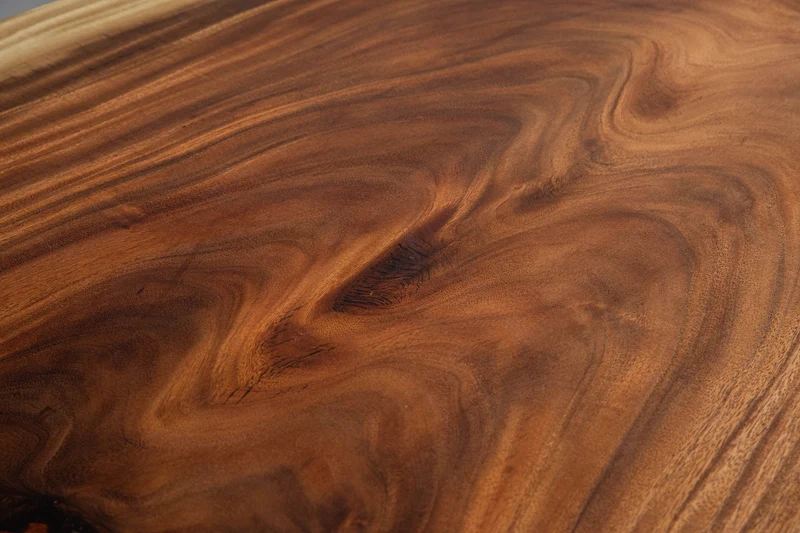 Light Blue Epoxy Resin Center Dining Table Top