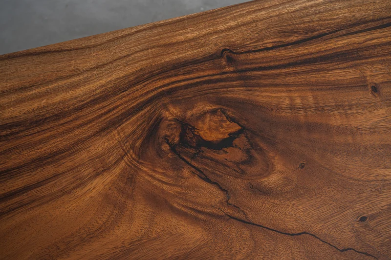 Luxury River Black Wood Epoxy Resin Table