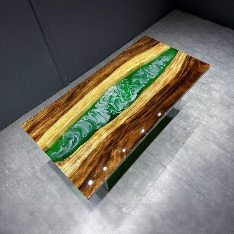 Arcane Epoxy Resin Coffee Bar Table Counter Desk