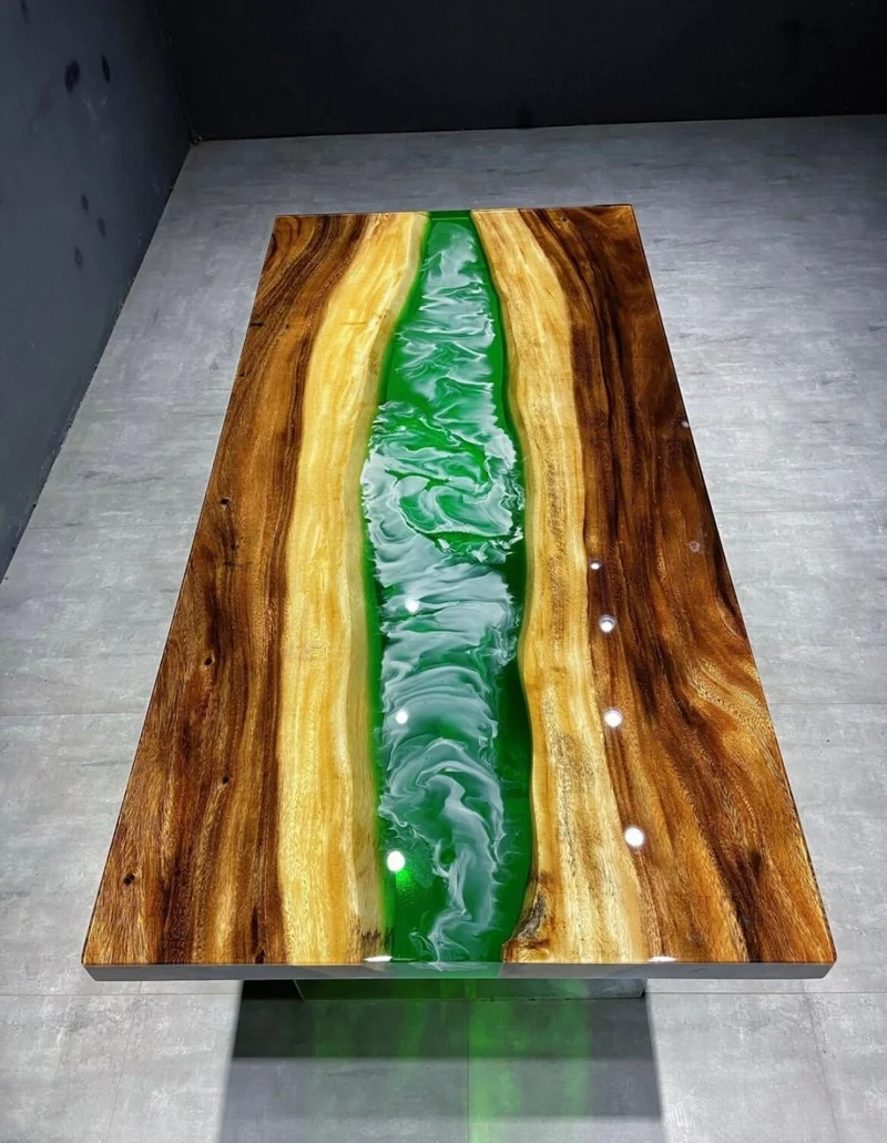 Arcane Epoxy Resin Coffee Bar Table Counter Desk