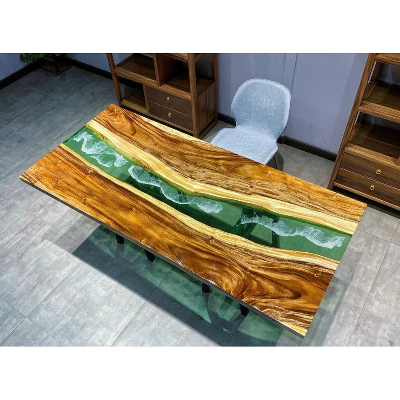 Arcane Epoxy Resin Coffee Bar Table Counter Desk
