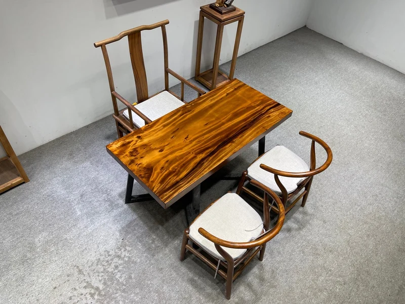 Live Edge South American Walnut Wood Slab