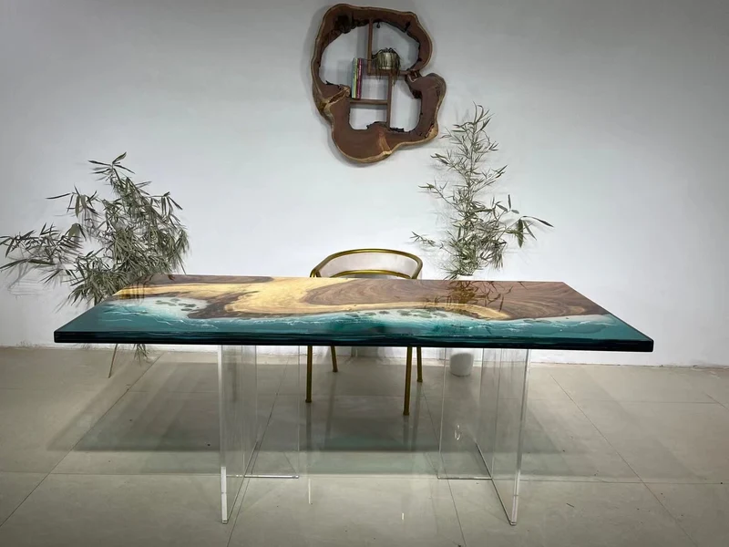 Journey Design Your Idea River Epoxy Table
