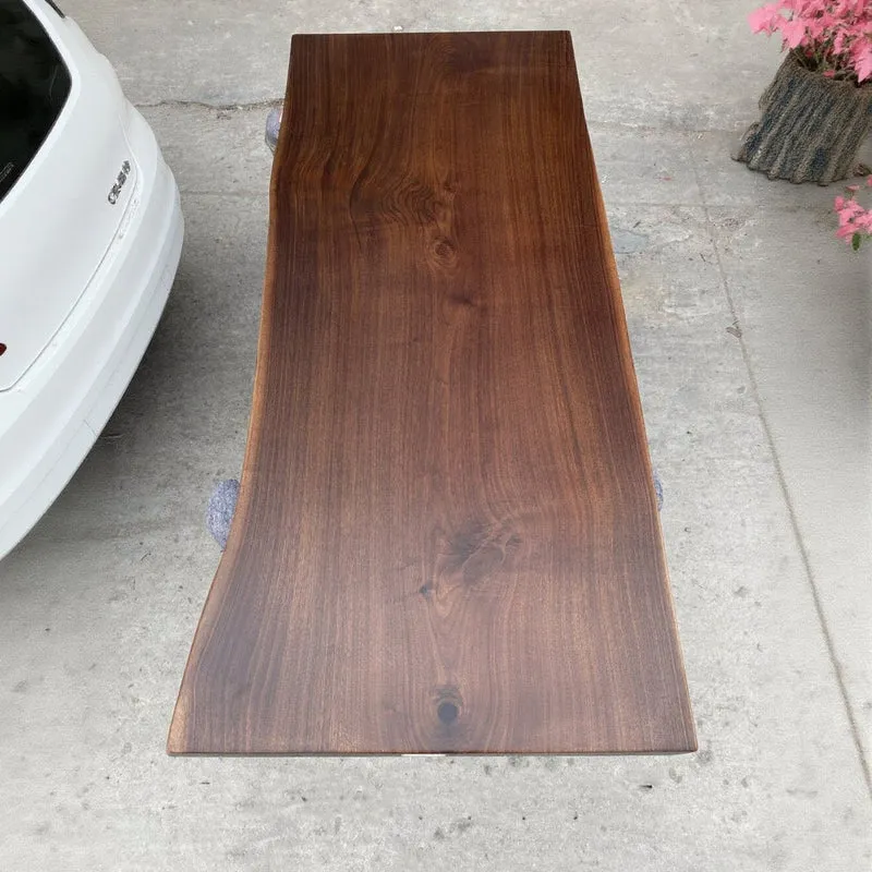 Venture Solid Black American Walnut Wood Slab