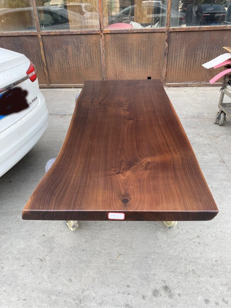 Venture Solid Black American Walnut Wood Slab