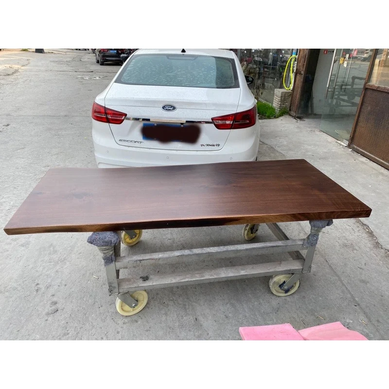 Venture Solid Black American Walnut Wood Slab