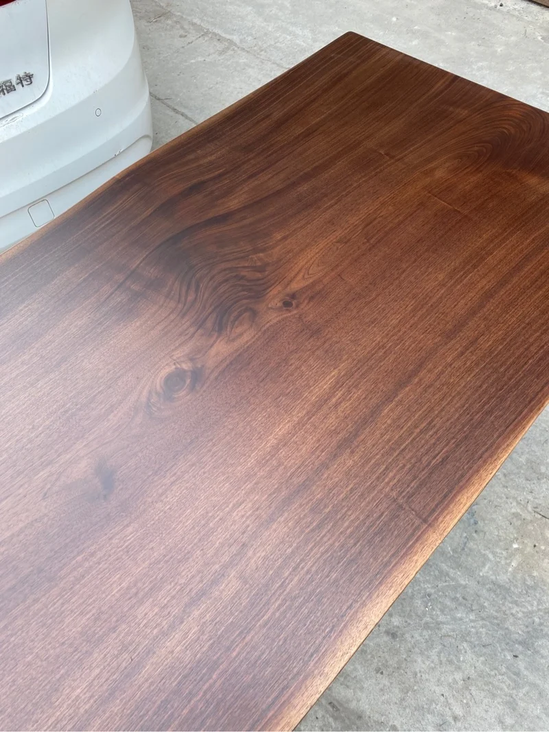 Venture Solid Black American Walnut Wood Slab