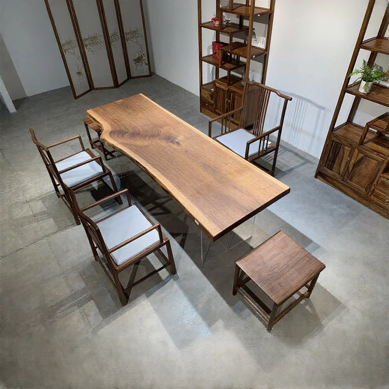 Cobalt North America Walnut Wood Kitchen Dining Table