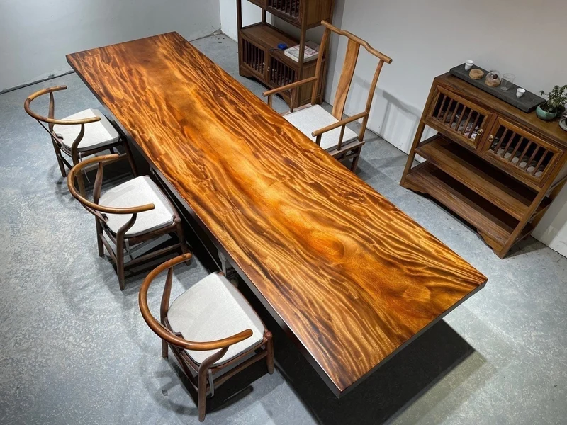 Slabstudiohongkong Walnut Dining Table