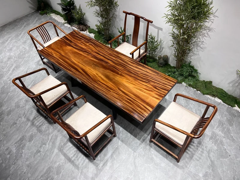 Solid American Walnut Wood Table