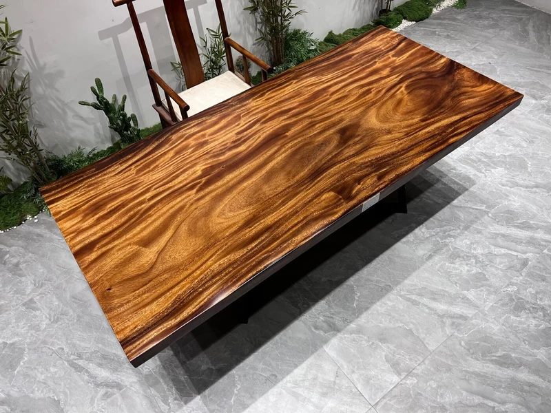Monkey Pod Tabletop Slab Timber Dining Table