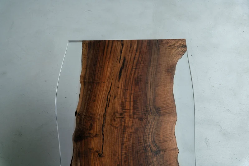 Live edge Handmade Unique Live Edge Epoxy Resin River Wood