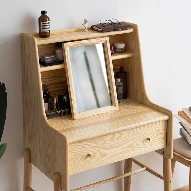 Mid Natural Nordic Finsbury Dressing Table