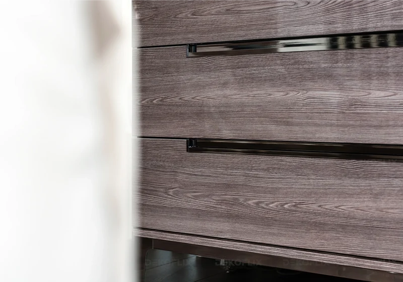 Commode 5 tiroirs finition orme laqué design italien - Viola
