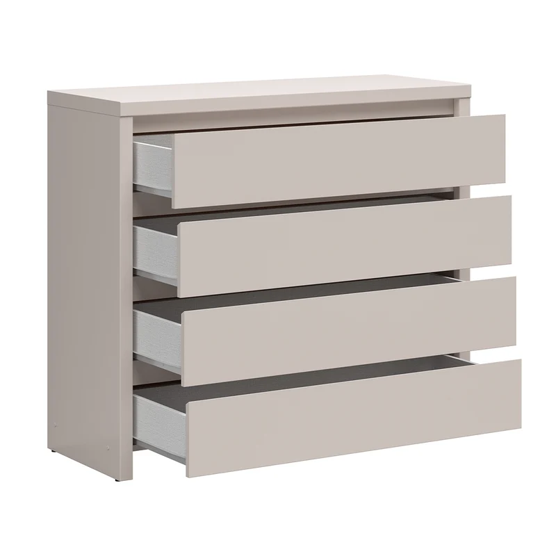 Commode 4 tiroirs Soren Cachemire