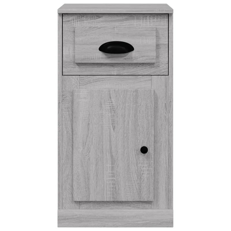Armoire latérale avec tiroir grande capacité 40 x 50 x 75 cm en bois d'ingénierie sonoma gris 02_0048273