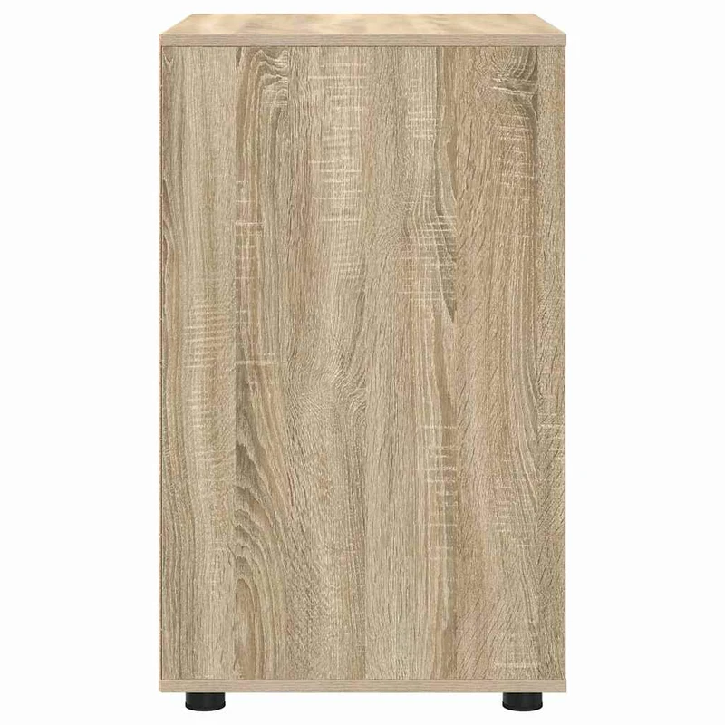 Armoire de rangement pratique avec tiroirs 60 x 48 x 81 cm en bois d'ingénierie chêne sonoma 02_0054633