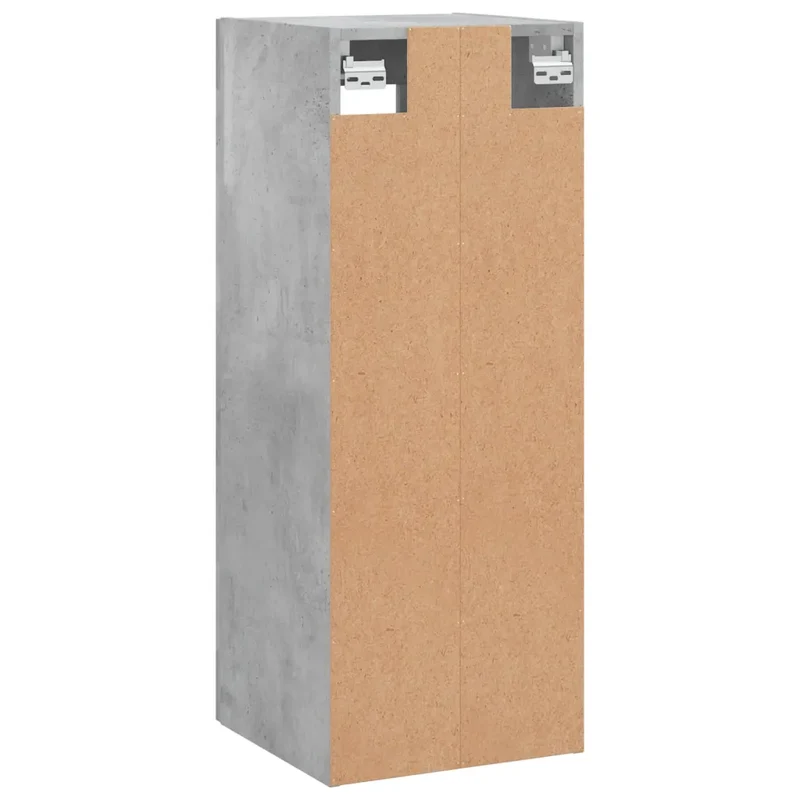 Armoire murale design intemporel grande capacité 34,5 x 34 x 90 cm en bois gris béton 02_0048687