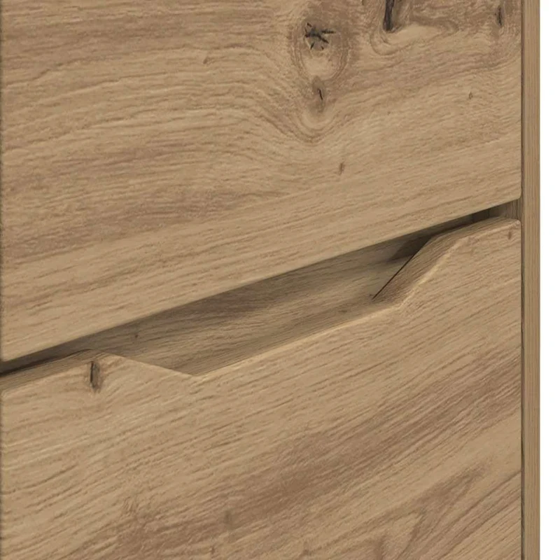 Armoire de rangement fonctionnelle minimaliste 40 x 48 x 57 cm en bois d'ingénierie chêne artisanal 02_0054620