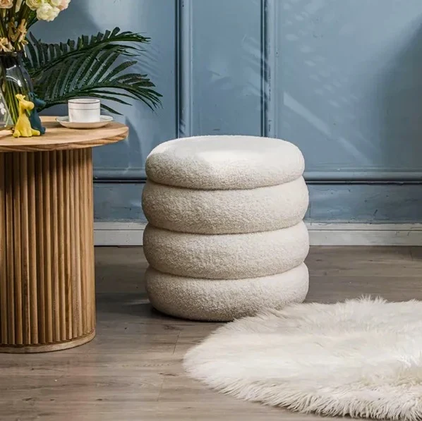 Pouf PANA – Design Galbé & Rangement Malin