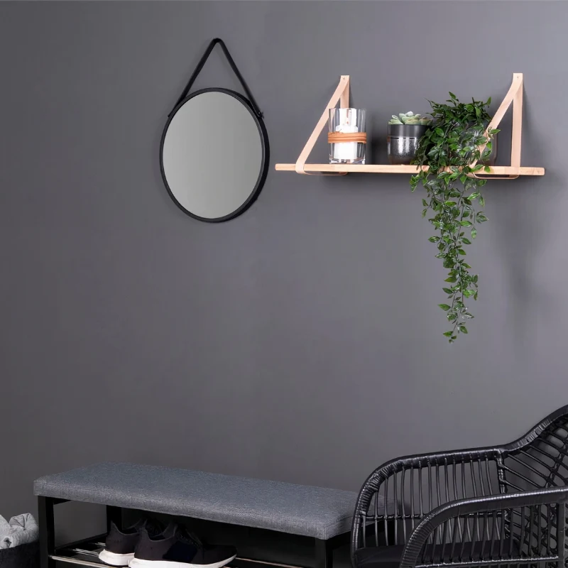 Miroir scandinave - Vík Ø38cm