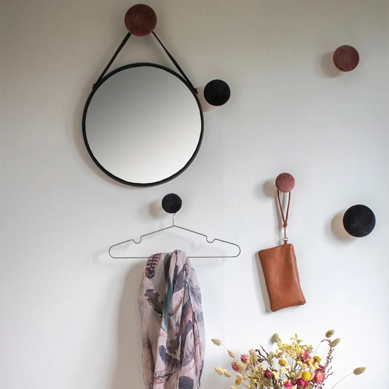 Miroir scandinave - Vík Ø38cm