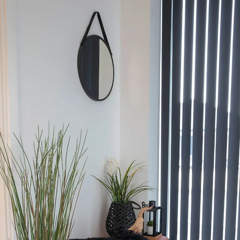 Miroir scandinave - Vík Ø38cm