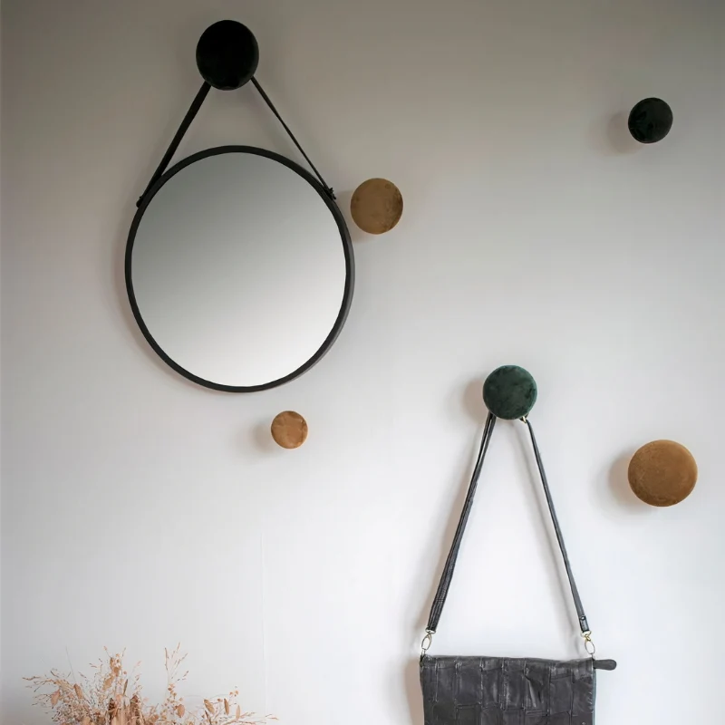 Miroir scandinave - Vík Ø38cm