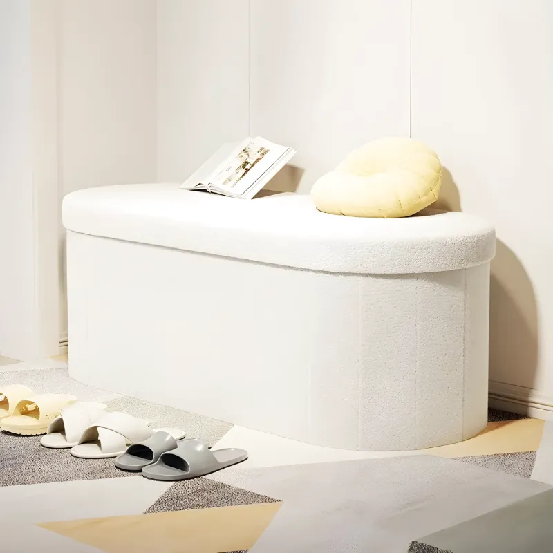 Banc Coffre de Rangement Pliable | Design Minimaliste et Moderne