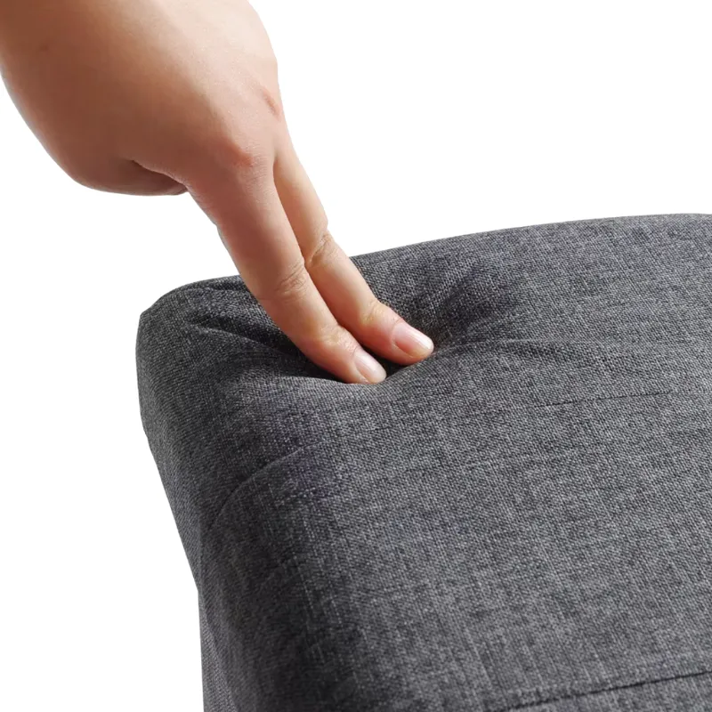 Banc Coffre Pliable avec Assise Capitonnée | Style Ottoman Design