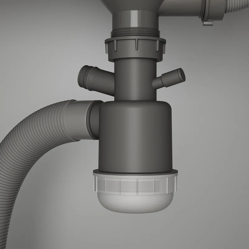 Évier de cuisine en acier inoxydable 304 SUS à 1 cuve, évier encastré à une cuve avec égouttoir, 70 × 45 cm