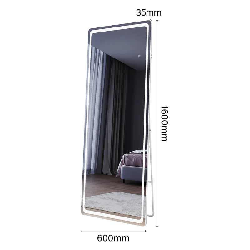 SIRHONA Miroirs grand format sur pied 1600x600x35mm