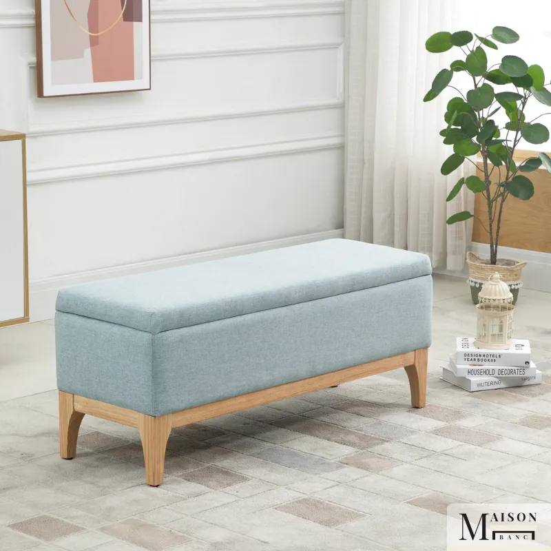 Banc Coffre Scandinave Luxe | Style Minimaliste