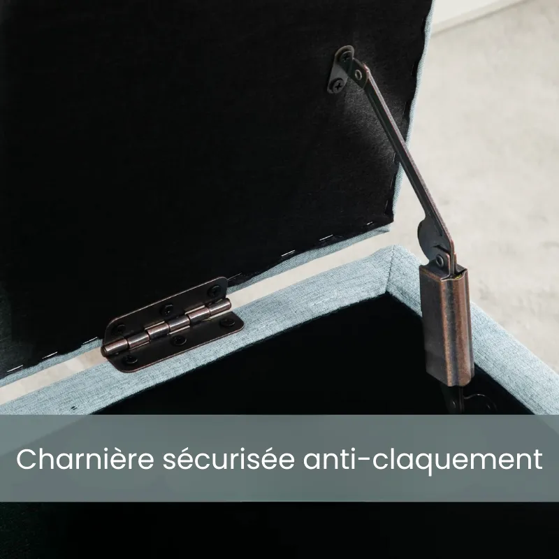 Banc Coffre Scandinave Luxe | Style Minimaliste
